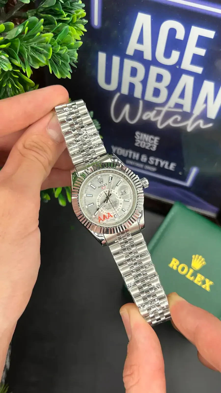 ROLEX SKY DWELLER ( JUBILEE )