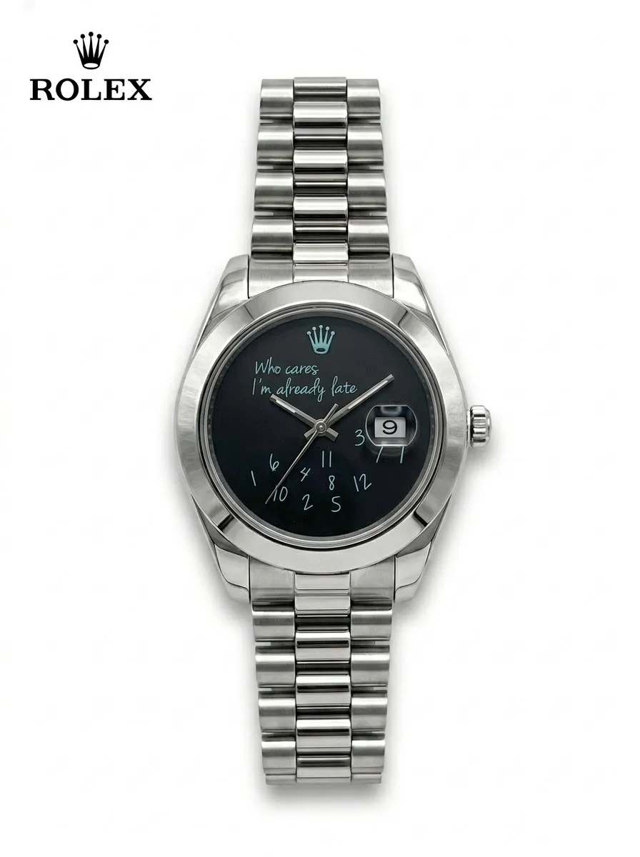 ROLEX WHO CARE IM ALREADY LATE — vue 2